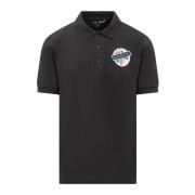 Korte mouwen Polo met knoopsluiting Fred Perry , Black , Heren