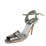 Pre-owned Fabric sandals Dolce & Gabbana Pre-owned , Gray , Dames