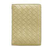 Pre-owned Leather wallets Bottega Veneta Vintage , Brown , Dames