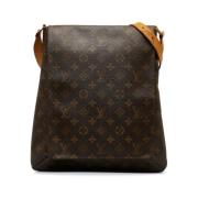 Pre-owned Canvas louis-vuitton-bags Louis Vuitton Vintage , Brown , Da...