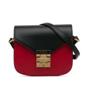 Pre-owned Leather shoulder-bags MCM Pre-owned , Red , Dames