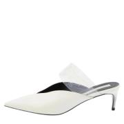 Pre-owned Fabric mules Stella McCartney Pre-owned , White , Dames
