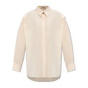 Elysee relaxed-fit shirt Aeron , Beige , Dames