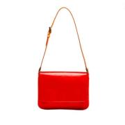 Pre-owned Leather louis-vuitton-bags Louis Vuitton Vintage , Red , Dam...