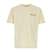 Zandkleurig Katoenen T-shirt Balmain , Beige , Heren