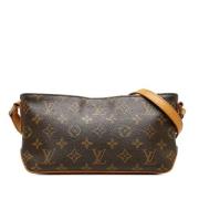 Pre-owned Canvas louis-vuitton-bags Louis Vuitton Vintage , Brown , Da...