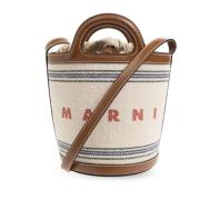 Tropicalia Small bucket bag Marni , Beige , Dames