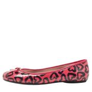 Pre-owned Leather flats Marc Jacobs Pre-owned , Pink , Dames