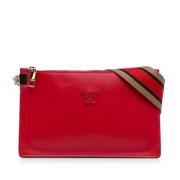 Pre-owned Leather shoulder-bags Versace Pre-owned , Red , Dames