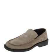 Pre-owned Suede flats Gucci Vintage , Beige , Dames