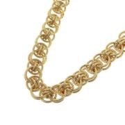 Pre-owned Metal necklaces Chanel Vintage , Yellow , Dames