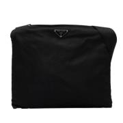 Pre-owned Canvas shoulder-bags Prada Vintage , Black , Dames