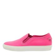 Pre-owned Leather sneakers Givenchy Pre-owned , Pink , Dames