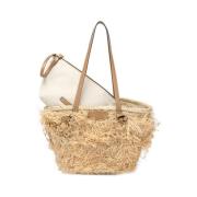 Mirta O - Stijlvolle Handtas Gianni Chiarini , Beige , Dames