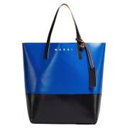 Noord/Zuid Open Tote Tas Marni , Blue , Heren