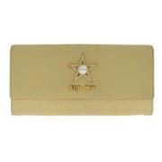 Pre-owned Leather wallets Miu Miu Pre-owned , Yellow , Dames