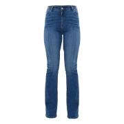 Distressed Slim Fit Jeans Kocca , Blue , Dames