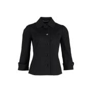 Pre-owned Polyester outerwear Dolce & Gabbana Pre-owned , Black , Dame...