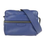 Pre-owned Leather louis-vuitton-bags Louis Vuitton Vintage , Blue , Da...