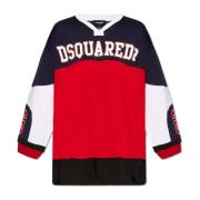 T-shirt met logo Dsquared2 , Multicolor , Dames