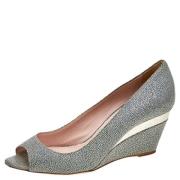 Pre-owned Leather heels Miu Miu Pre-owned , Gray , Dames