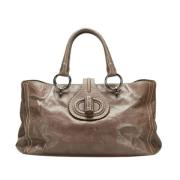 Pre-owned Leather prada-bags Prada Vintage , Brown , Dames