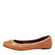 Pre-owned Leather flats Marc Jacobs Pre-owned , Beige , Dames