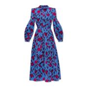 Luxe jurk Diane Von Furstenberg , Blue , Dames
