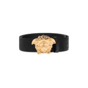 Riem met Grieks patroon Versace , Black , Dames