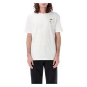 Korte mouwen T-shirt met paddenstoel Jil Sander , White , Heren