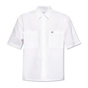 Shirt met logo Off White , White , Heren