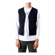 Zwart Gilet, Lange Mouwen Only & Sons , Black , Heren