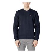 Blauwe Sweatshirt met Lange Mouwen Napapijri , Blue , Heren