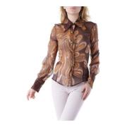 Luxe Damesblouse Richmond , Brown , Dames