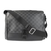 Pre-owned Canvas louis-vuitton-bags Louis Vuitton Vintage , Black , Da...