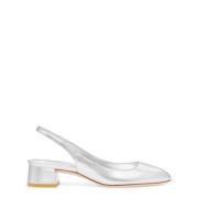 Tijdloze Slingback met Ronde Neus Stuart Weitzman , Gray , Dames