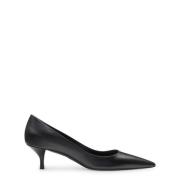 Veelzijdige Kitten Pump Stuart Weitzman , Black , Dames