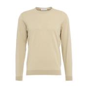 Beige Gebreide Kleding voor Mannen Gender , Beige , Heren