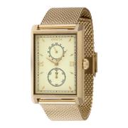 Vintage Heren Quartz Horloge - Gouden Wijzerplaat Invicta Watches , Ye...