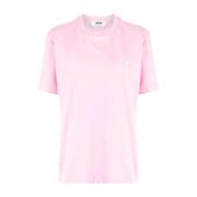 Stijlvolle T-Shirts Msgm , Pink , Dames