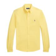 Ultra-Lichte Piqué Overhemd Polo Ralph Lauren , Yellow , Heren