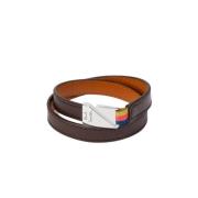Bruine Paul Smith Armband PS By Paul Smith , Brown , Heren