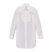 Ruw afgewerkte shirt Maison Margiela , White , Dames