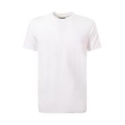 Witte Crew-neck T-shirt - Regular Fit Emporio Armani , White , Heren