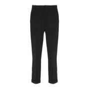 Crepe- en strassbroek Balmain , Black , Heren