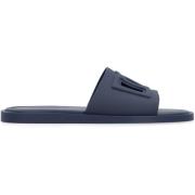 Rubberen slides met uitsnijdingen Dolce & Gabbana , Blue , Heren