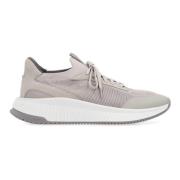 Sneakers van gerecycled sokkenmateriaal Hugo Boss , Gray , Heren