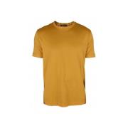 Mosterdgele Katoenen T-Shirt Loro Piana , Yellow , Heren