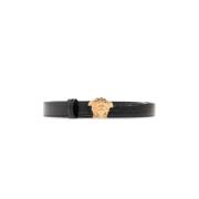 Leren Riem Versace , Black , Dames