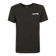 Klassiek Zwart T-Shirt Kenzo , Black , Dames